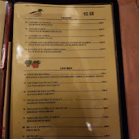 Menu / carte de Restaurant le Pékin à Amboise
