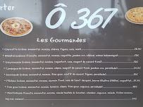 Restaurant Ô 367 à Palavas-les-Flots (le menu)