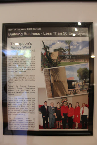 Funeral Home «Thompson Funeral Chapel», reviews and photos, 926 S Litchfield Rd, Goodyear, AZ 85338, USA
