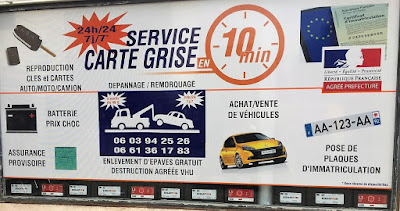 CARTE GRISE FACILE/CHANGEMENT -10MINUTES à Bagneux