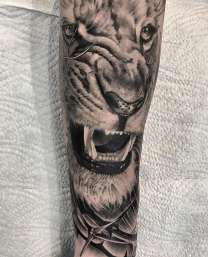 Explore from blood and ash tattoo ideas, creative tattoo ideas in Charlotte, available at Canvas Tattoo & Art Gallery