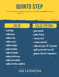Menu / carte de Bar Leonessa di Boizza Fabio à Brescia