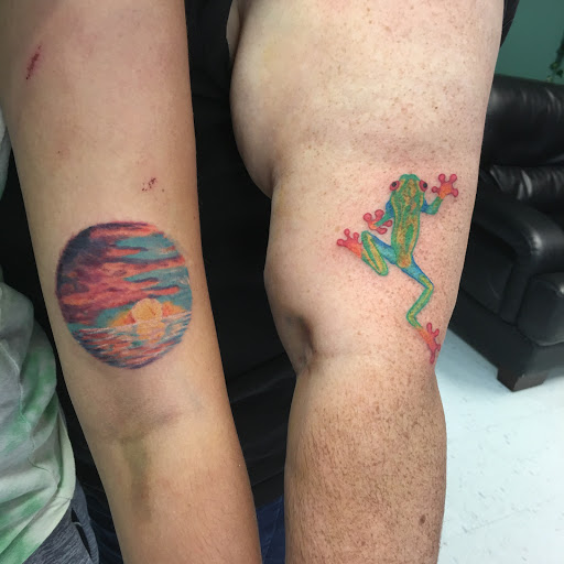 Explore tattoo ideas for women on shoulder, creative tattoo ideas in Kent, available at War Horse Ink