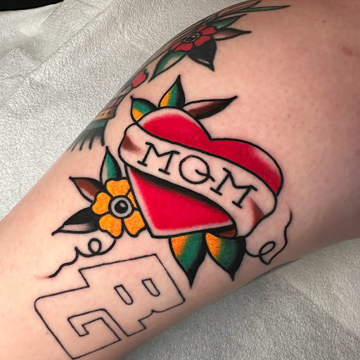 Explore good forearm tattoo ideas, creative tattoo ideas in Johnson City, available at Gold Cross Tattoo Co.