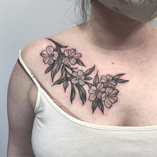 Explore fallen angel tattoo ideas, creative tattoo ideas in Danvers, available at Rivers To Roads Tattoo Shop