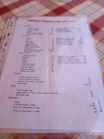Ristorante Colosseo Luzzi à Rome menu