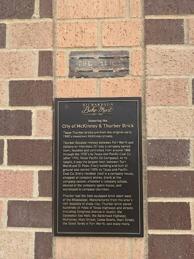 Thurber Brick Historical Marker