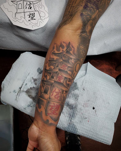 Explore grandbaby tattoos ideas, creative tattoo ideas in Libertyville, available at Lucky Seven Tattoo