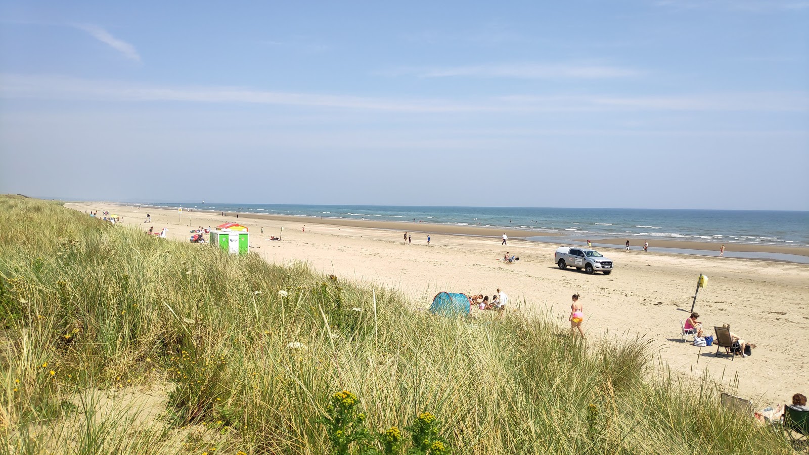 Photo of Bettystown Strand with bright sand surface