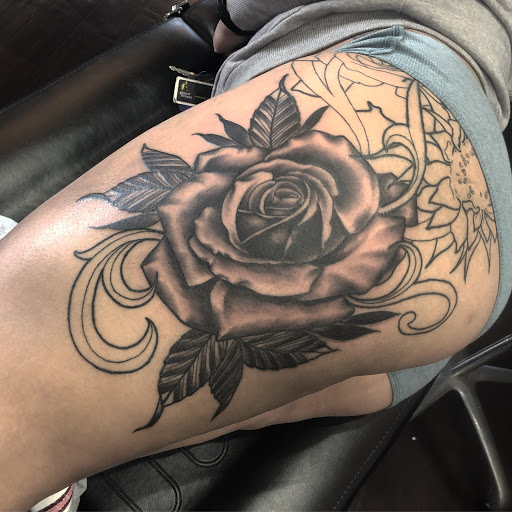 Explore army veteran tattoo ideas, creative tattoo ideas in Kansas City, available at Golden Stag Tattoo and Gallery