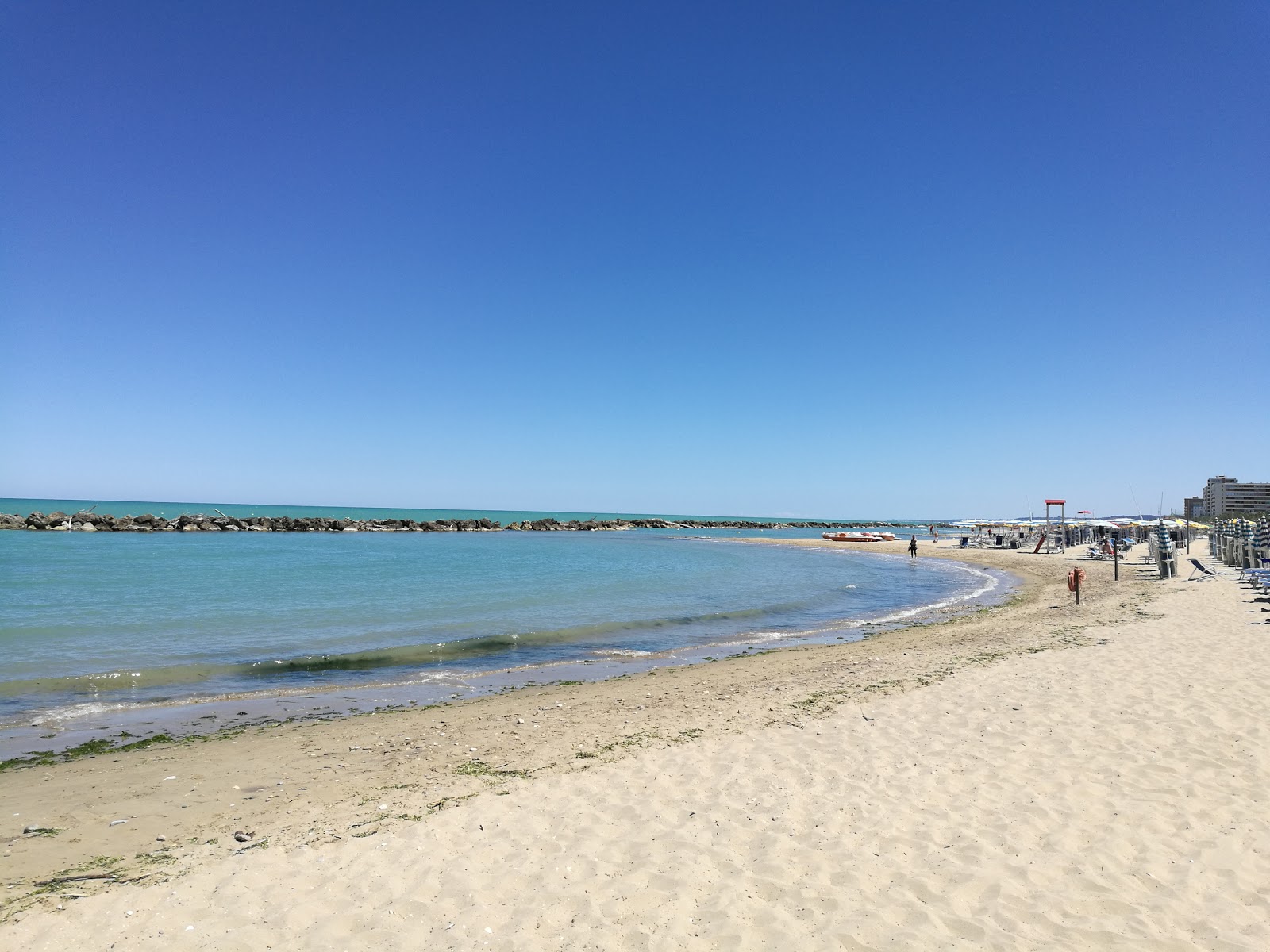Montesilvano Beach'in fotoğrafı ve yerleşim
