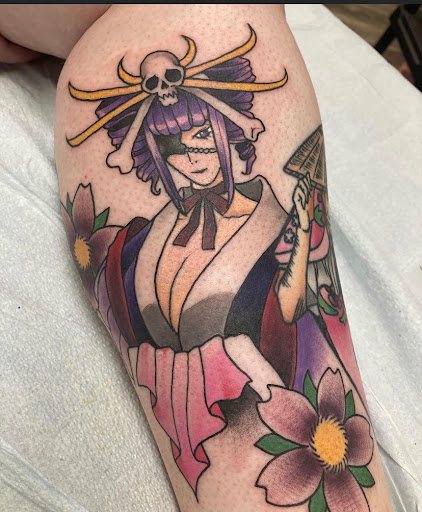 Explore bridge tattoo ideas, creative tattoo ideas in Hazard, available at Lost Gypsy Tattoo