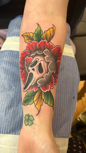 Explore family sleeve tattoo ideas for males, creative tattoo ideas in Cedar Falls, available at Tales Untold Tattoos