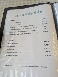 Menu du Maultäschle à Eislingen