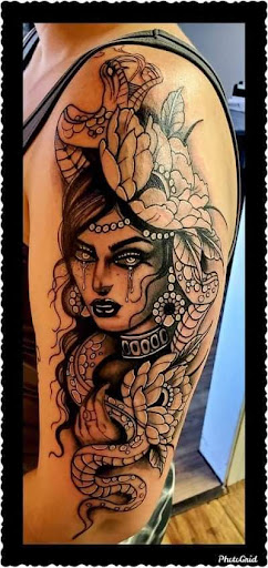 Explore seagull tattoo ideas, creative tattoo ideas in Redding, available at Dominant Ink