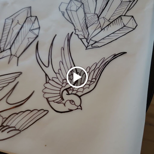 Explore name tattoo ideas for guys, creative tattoo ideas in Traverse City, available at Pinups & Needles