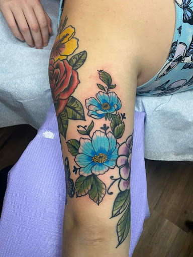 Explore tattoo ideas on breast, creative tattoo ideas in Pottsville, available at Abaddon Studio Tattooing & Piercings