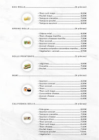 Carte du Ani sushi à Istres
