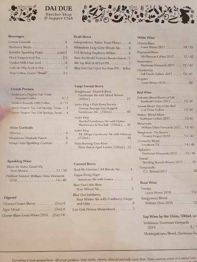 American Restaurant «Dai Due», reviews and photos, 2406 Manor Rd, Austin, TX 78722, USA