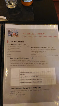 Menu / carte de Restaurant Au Vieux Morsent: L' Atelier à Saint-Sébastien-de-Morsent