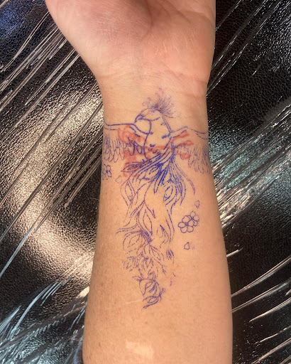 Find best shoulder tattoo ideas for your next unique tattoo in Belgrade at The Loyal Sparrow Tattoo and Piercing