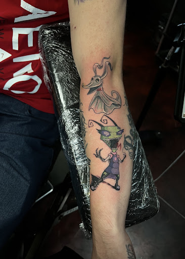 Explore rainbow bridge tattoo ideas, creative tattoo ideas in Silver City, available at Independent Ink Tattoo