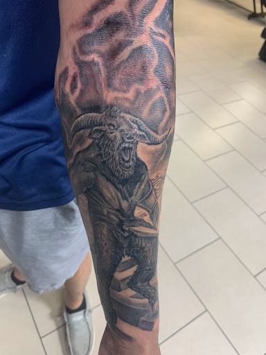 Explore ravenclaw tattoo ideas, creative tattoo ideas in Sarasota, available at SEVEN SINS Tattoo Studio