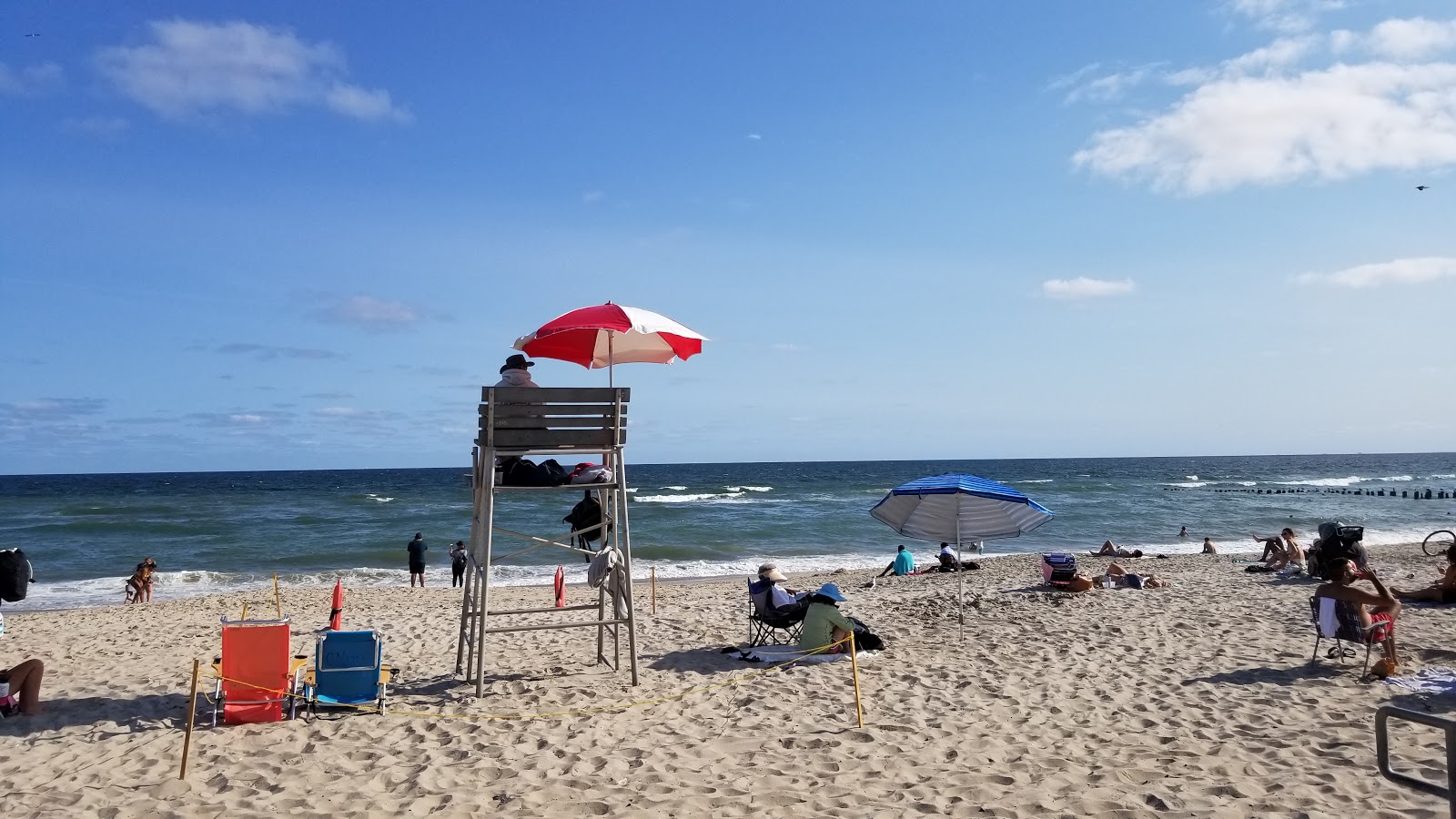 Photo of Jacob Riis Park Beach amenities area