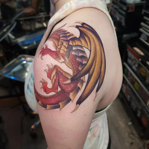 Explore trust nobody tattoo ideas, creative tattoo ideas in Arlington, available at The Chosen One Ink