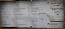 Le Coq Rouge à Saint-Genis-Pouilly menu