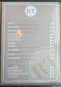 Menu / carte de Restaurante RT FRANCESINHAS à Viana do Castelo