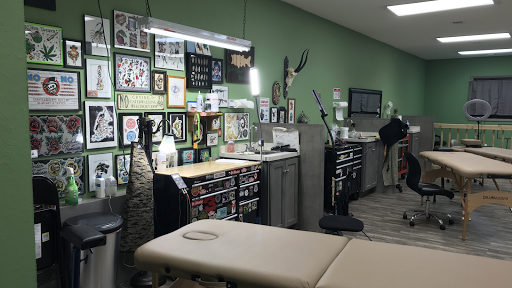 Explore lily tattoo ideas, creative tattoo ideas in Campbellsville, available at Green River Tattoo Company