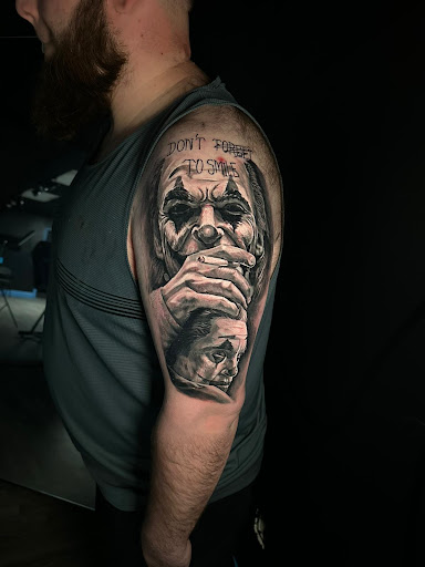 Explore tattoo birth date ideas, creative tattoo ideas in Tampa, available at Emphasis Tattoo