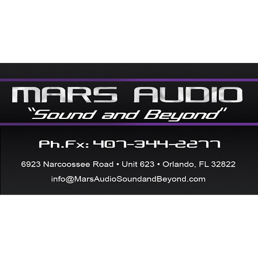 Car Stereo Store «MARS AUDIO», reviews and photos, 6923 Narcoossee Rd Unit 623, Orlando, FL 32822, USA