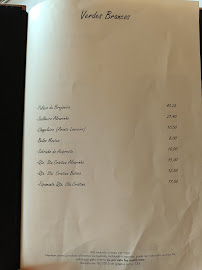 Carte du Restaurante Dias à Parafita