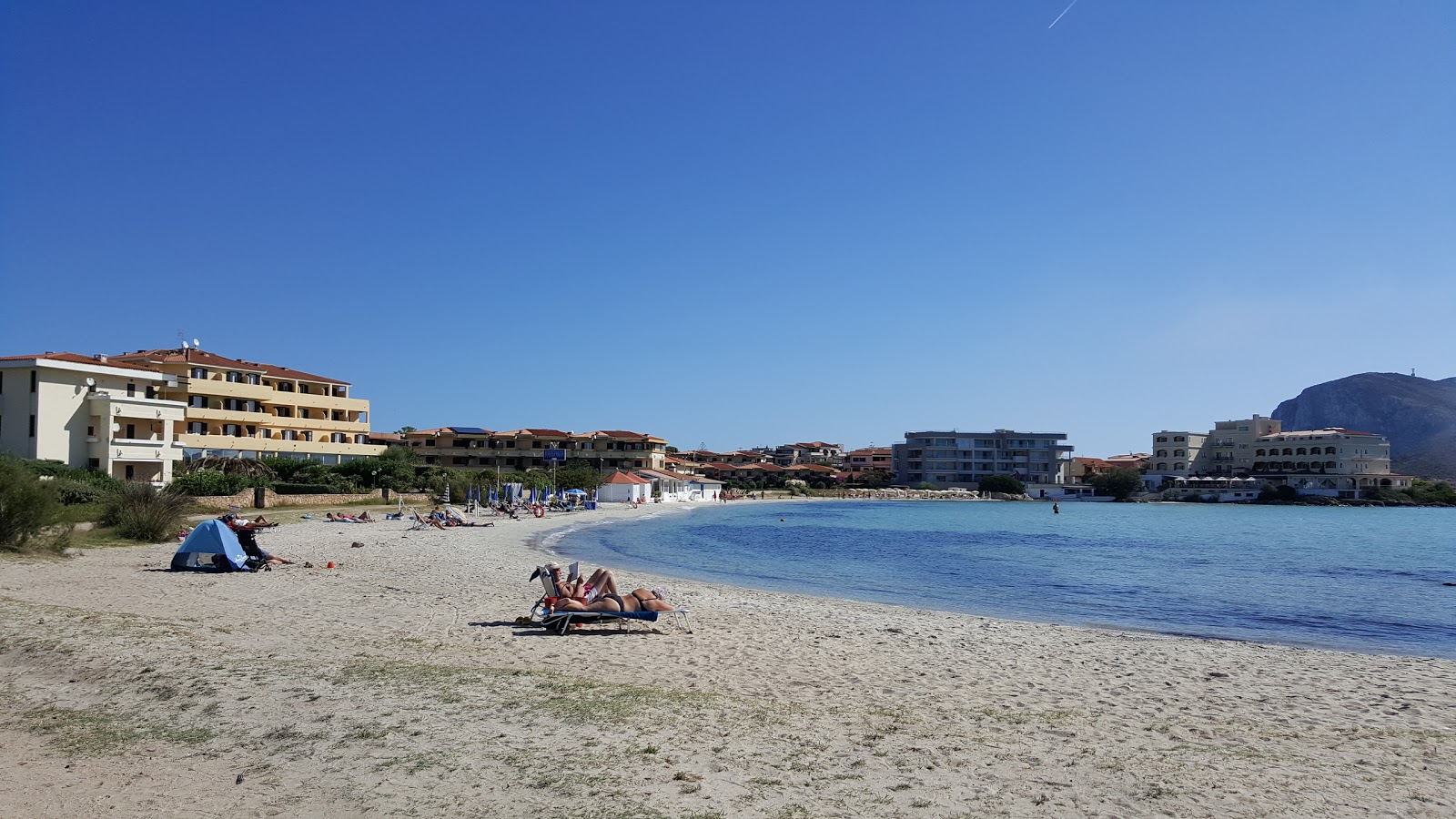 Foto van Terza Strand met turquoise puur water oppervlakte