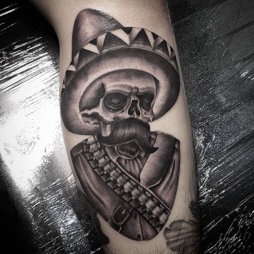 Explore small alien tattoo ideas, creative tattoo ideas in Woodland, available at CS Tattoo