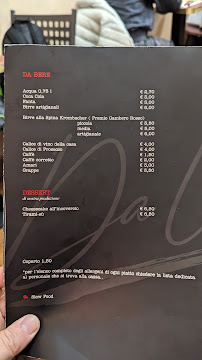 Pizzeria Da Umberto la pizzeria contemporanea à Lucca - menu / carte