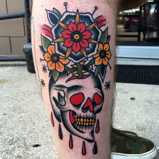 Find clock tattoo ideas for your next unique tattoo in Lakeland at Black Swan Tattoo