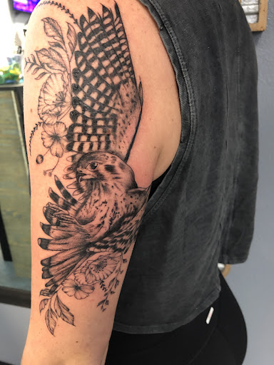 Explore vegan tattoo ideas, creative tattoo ideas in Arlington, available at Rock and Rose Tattoo