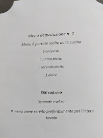 Menu du Ristorante Brasserie La Barcaccina à Vada