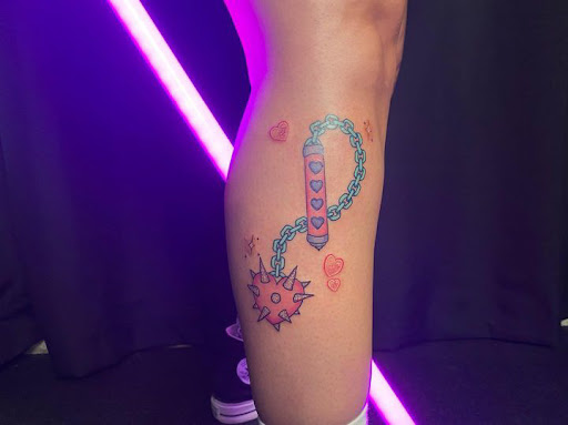 Explore cancer survivor tattoo ideas for guys, creative tattoo ideas in Spokane, available at Fortunata Tattoo Studio