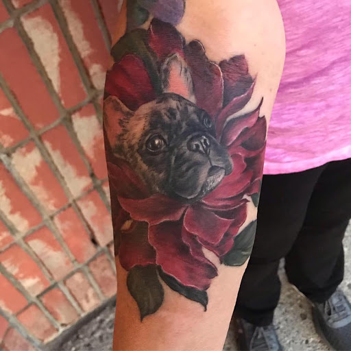 Explore marine corps tattoo ideas, creative tattoo ideas in Utica, available at Watchtower Tattoo Company