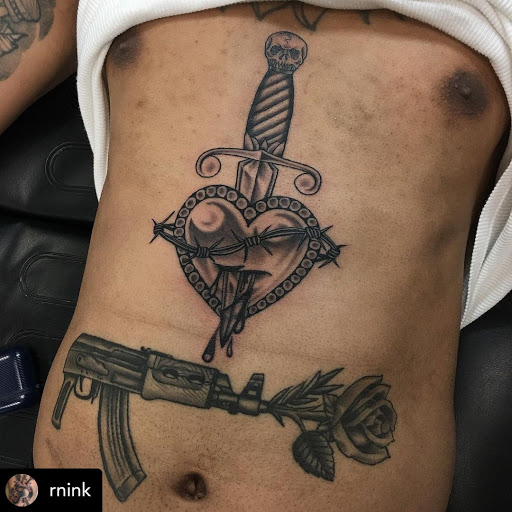 Explore tattoo ideas for a submissive, creative tattoo ideas in Murrieta, available at Diamond City Tattoo & Piercing