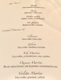 Menu du SANTAROSA URBANO food & spirits à Florence