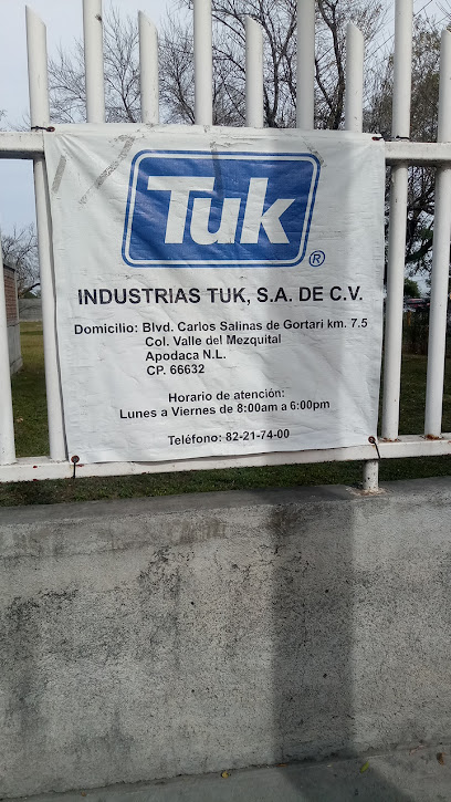 Industrias Tuk S.A. de C.V. Monterrey portada