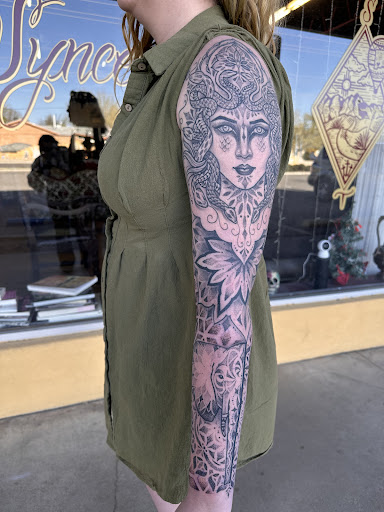 Explore skyrim tattoo ideas, creative tattoo ideas in Las Cruces, available at Syncere Tattoo
