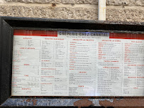 Crêperie Crêperie Chantal à Saint-Malo (le menu)