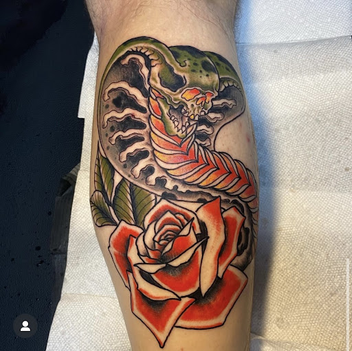 Explore thug tattoo ideas, creative tattoo ideas in Peabody, available at Thousand Needles Tattoo