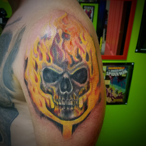 Explore palm sized tattoo ideas, creative tattoo ideas in Kingsport, available at Ink-a-zoid Tattoos & Piercings